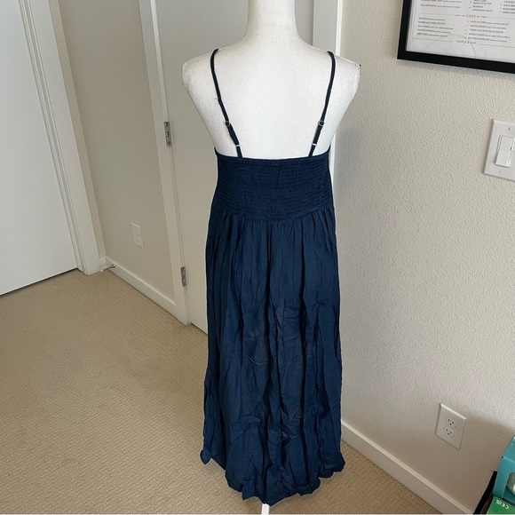 BOHO ME Collection Navy Blue High Low Dress, S - Picture 8 of 11